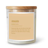 ‘The Commonfolk Collective’ Foil Dictionary Candles-Mum-House of Holabox