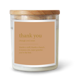 ‘The Commonfolk Collective’ Foil Dictionary Candles-Thankyou-House of Holabox