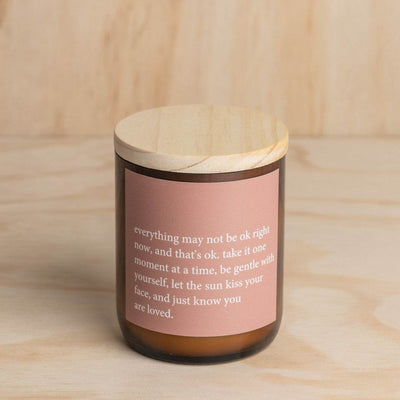 ‘The Commonfolk Collective’ Heartfelt Candle Everything May Not Be Ok
