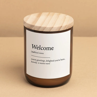 ‘The Commonfolk Collective’ Welcome Dictionary Candle