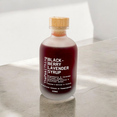 'The Peel Thing' Blackberry and Lavender Syrup