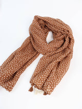 Tierra Tassel Wrap Lightweight Scarf-House of Holabox