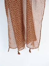 Tierra Tassel Wrap Lightweight Scarf-House of Holabox