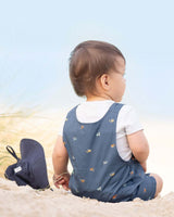 ‘Toshi’ Baby Folk Romper-House of Holabox