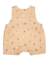 ‘Toshi’ Baby Folk Romper-House of Holabox