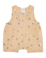 ‘Toshi’ Baby Folk Romper-Cyborg Desert-000-House of Holabox