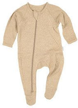 ‘Toshi’ Organic Long Sleeve Onsie - Assorted Colours-Camel-000-House of Holabox