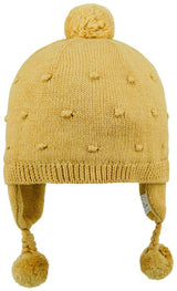 ‘Toshi’ Organic Popcorn Earmuff Beanies-House of Holabox