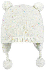 ‘Toshi’ Organic Popcorn Earmuff Beanies-XS-Snowflake-House of Holabox
