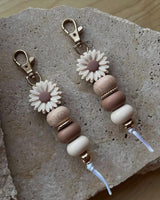 Beaded Key Rings  - Assorted Colours