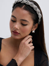 Twist Rhinestone Statement Headband-House of Holabox