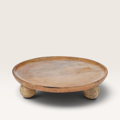 Vance Footed Board - round