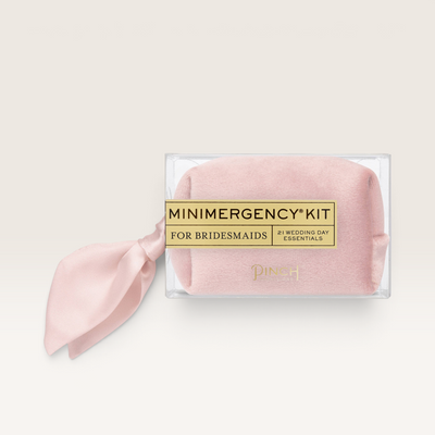 Velvet Minimergency Kit for Bridesmaids – Blush