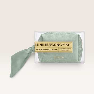 Velvet Minimergency Kit for Bridesmaids – Sage
