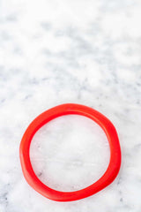 Colorful Wave Resin Stacking Bangles arranged in assorted vibrant hues