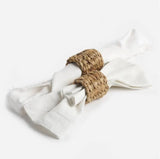 ‘Wicka’ Coast Napkin Rings - Set Of 4-House of Holabox