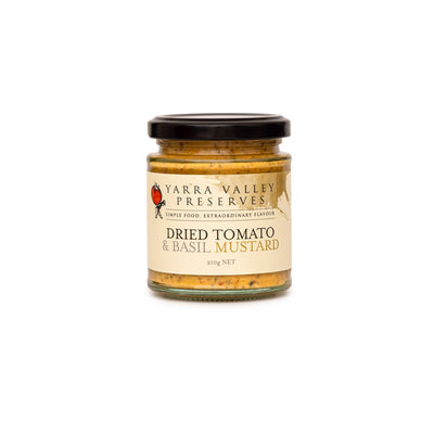 ‘Yarra Valley Gourmet Foods’ Mustard Dried Tomato & Basil