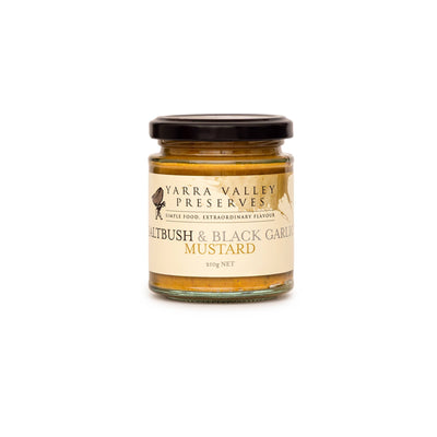 ‘Yarra Valley Gourmet Foods’ Mustard Saltbush & Black Garlic
