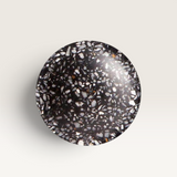 'Zakkia' Terrazzo Dimple Tray-Black-House of Holabox