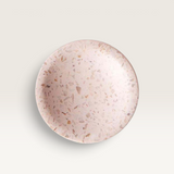 'Zakkia' Terrazzo Dimple Tray-Rose-House of Holabox