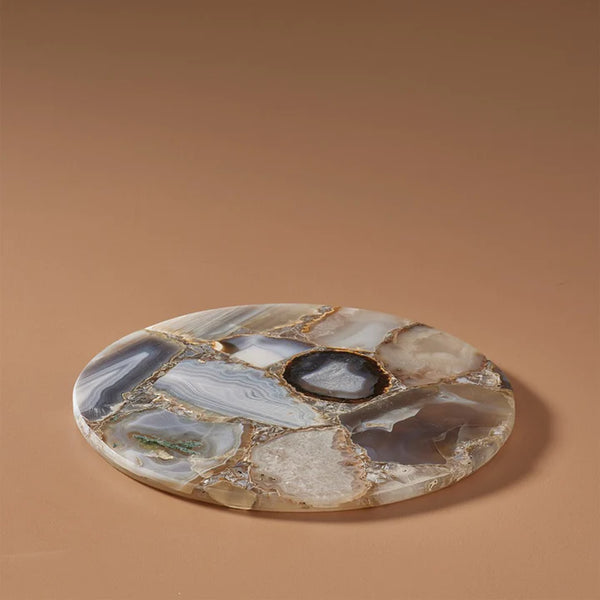 ‘Indigo Love Collectors’ Claudette Agate Serving Board