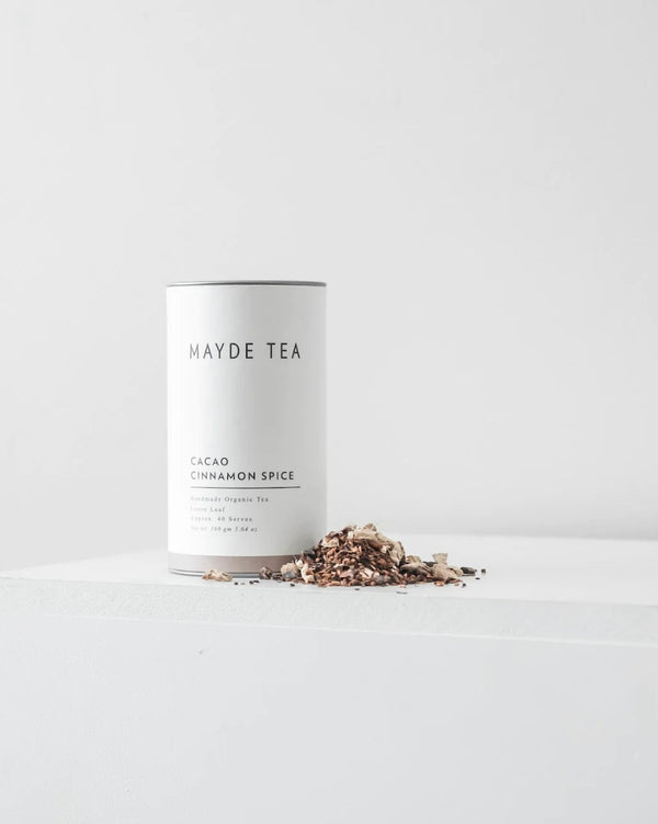 ‘Mayde Tea’ Cacao Cinnamon Spice Loose Leaf Tea 40g