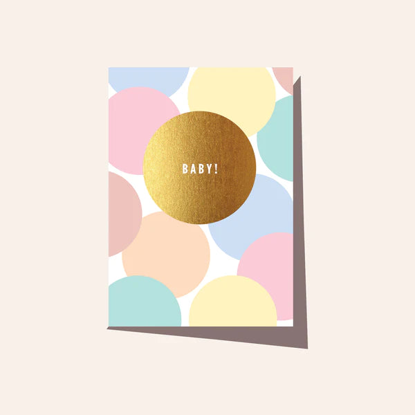 ‘Elm Paper’ Baby Spots Card