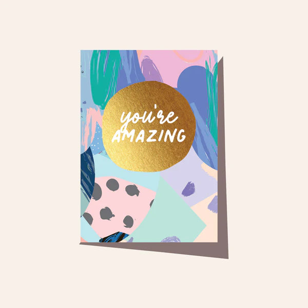 ‘Elm Paper’ You’re Amazing Card