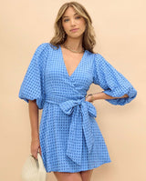 The Ashleigh Dress - Blue