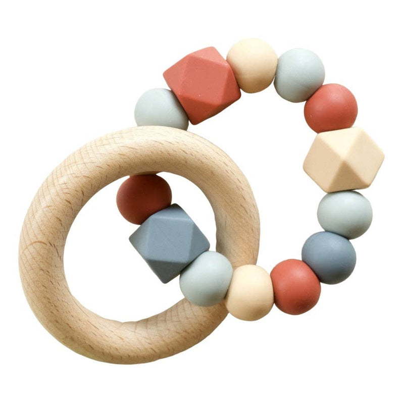‘Fauve + Co’ Hex Teething Ring - Starfish
