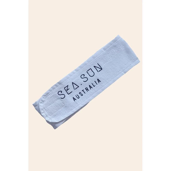 ‘Sea Sun Australia’ Microfiber Headband + Wash Bag