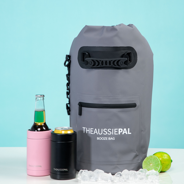 ‘The Aussie Pal’ Insulated Booze Bag - Dark Grey
