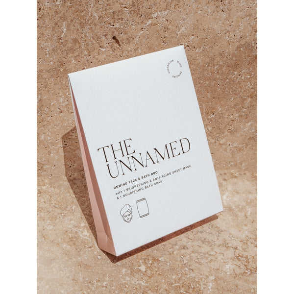‘The Unnamed’ Unwind Face & Bath Duo Set