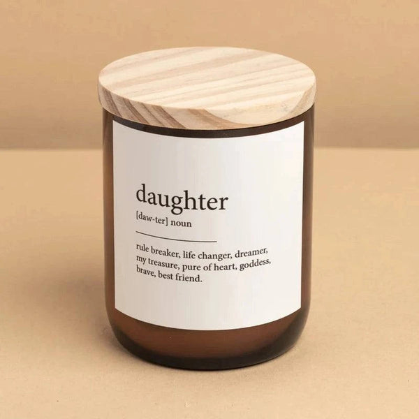 ‘The Commonfolk Collective’ Daughter Dictionary Meaning Candle