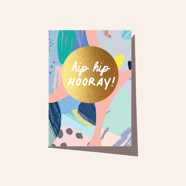 ‘Elm Paper’ Hip Hip Hooray Card