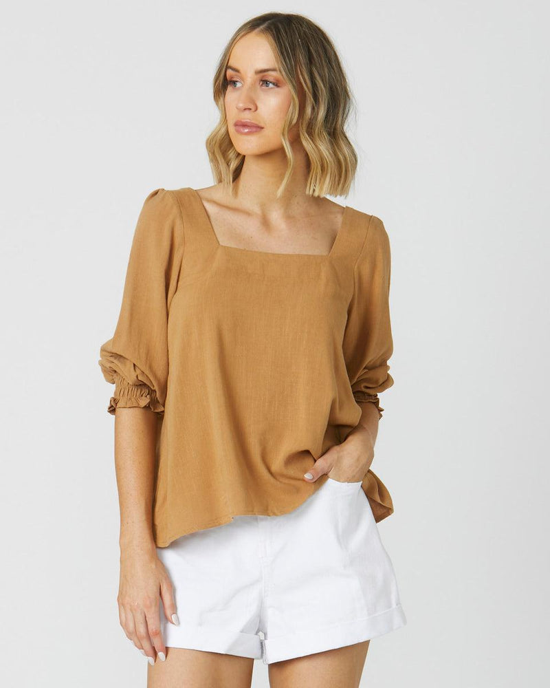 Alexis Top - Toffee