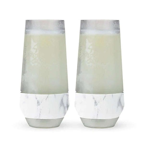 ‘Host’ Champagne Freeze Cooling Cups - Marble