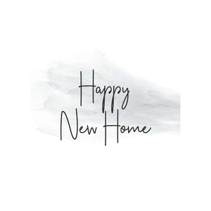 HAPPY NEW HOME (BLACK)