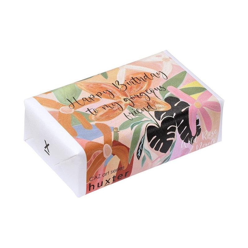 'Huxter' Happy Birthday to My Gorgeous Friend
Huxter’s French triple-milled soap is 100% natural, and is enriched with nourishing almond oil and softening shea butter for a rich and creamy lather.
These long-laHuxter