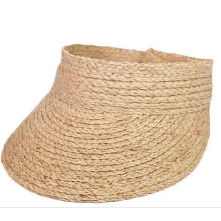 'Knotty' Raffia Sunvisor