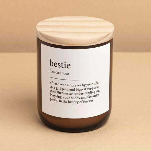 'The Commonfolk Collective' Bestie Dictionary Meaning Candle