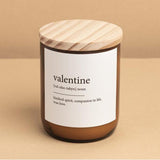 'The Commonfolk Collective' Valentine Dictionary Meaning Candle