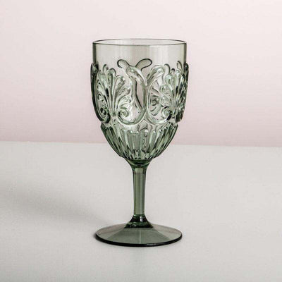 'Indigo Love Collectors' Flemington Acrylic Wine Glasses - Assorted Colours – Green