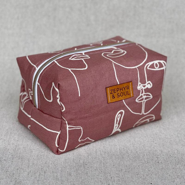 'Zephyr + Soul' Make Up Bags - Assorted Fabrics