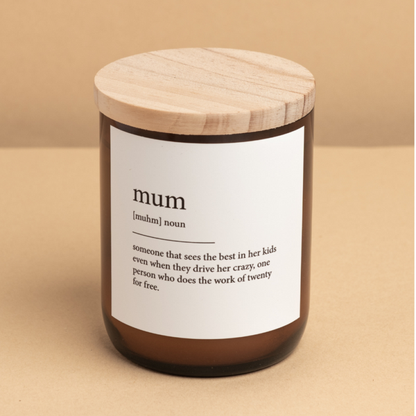 'The Commonfolk Collective' Mum Dictionary Meaning Candle