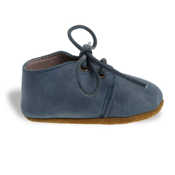 ‘Fauve + Co’Charlie Leather Oxford Shoes Slate Blue