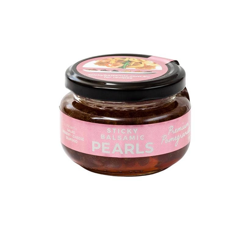 ‘Sticky Balsamic’ Premium Pomegranate Pearls