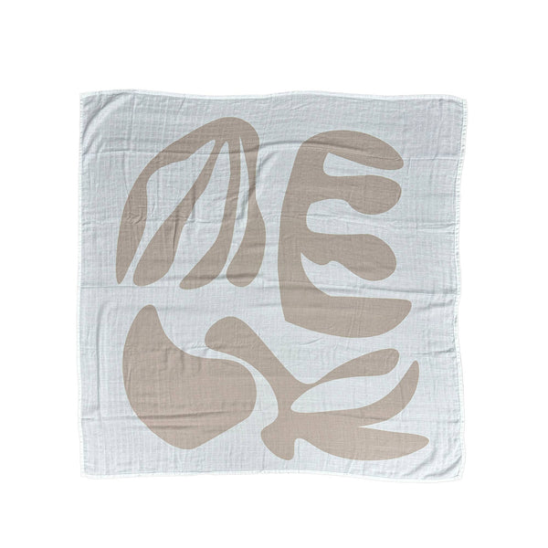 ‘Golden Child’ The Holiday Organic Muslin Baby Swaddle - Dreamy