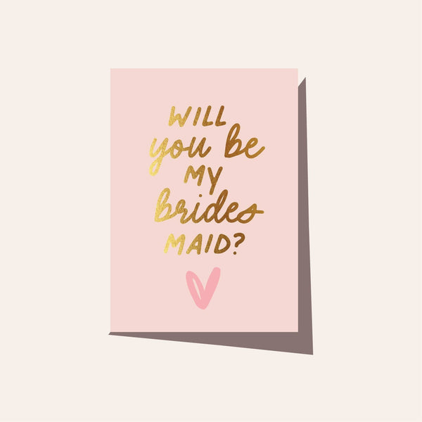 Elm Paper - BE MY BRIDESMAID