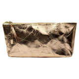 'Huxter' Paper Cosmetic Purse-Rose Gold-House of Holabox